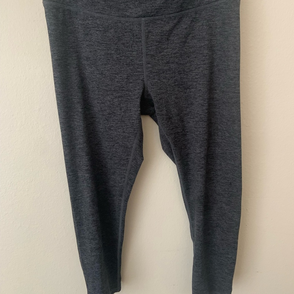 Gaiam Charcoal Capri Leggings